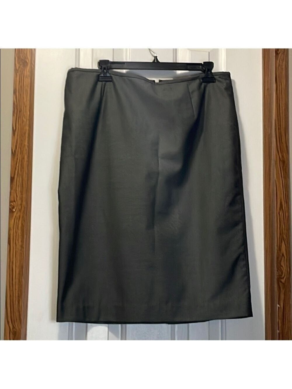 Calvin Klein Gray Pencil Skirt Knee-Length Workwear